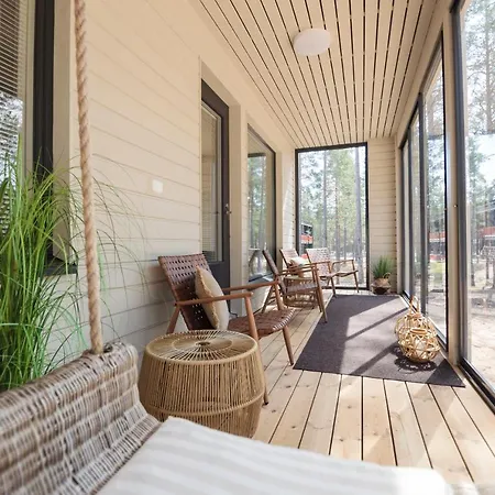 公寓 Tuomenkartano B1 Iso Saunalla 卡拉约基